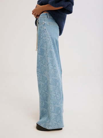 Wide leg Jeans di Kamila Šikl in blu