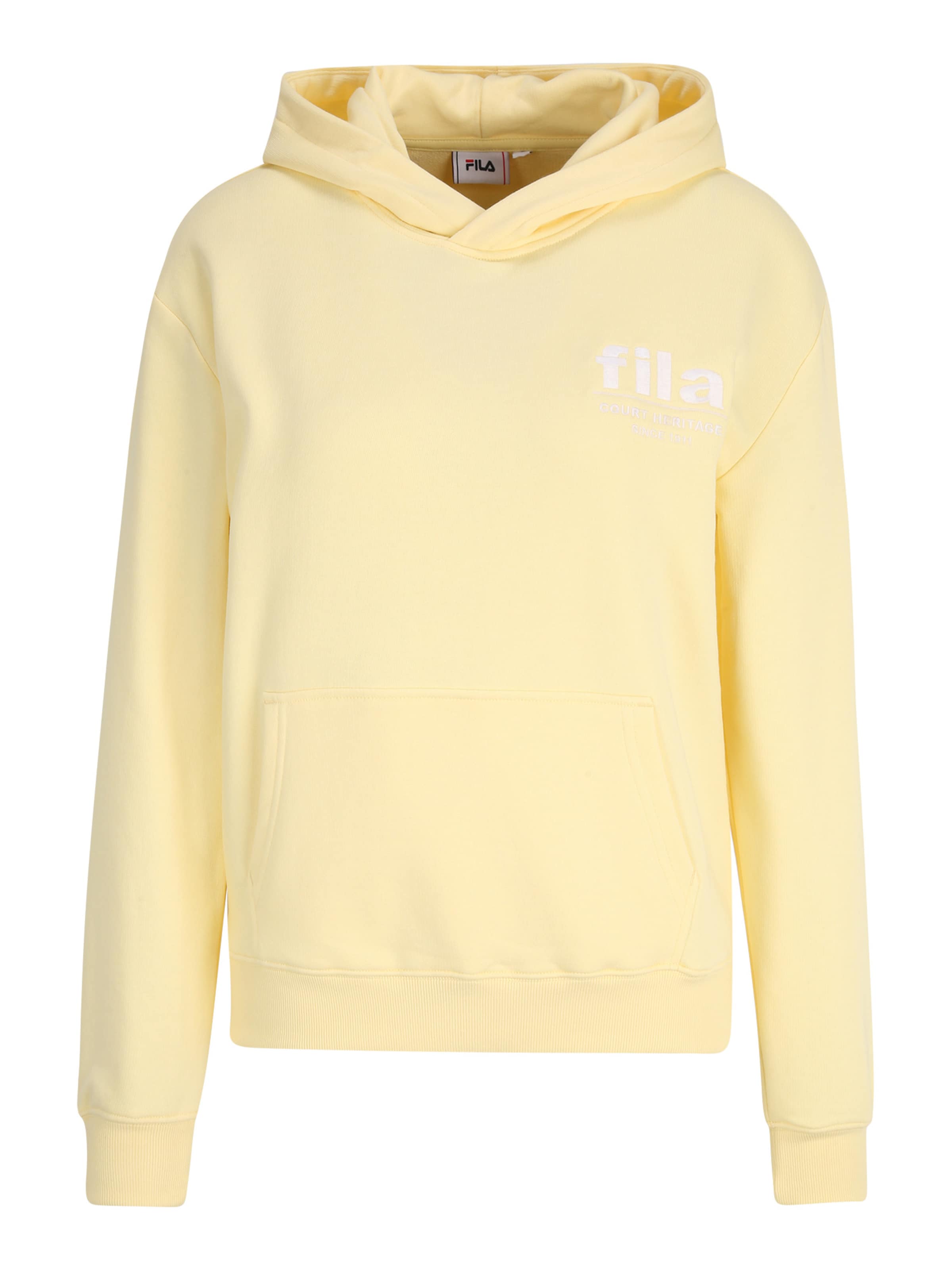 Sweat-shirt 'LIMA' FILA en jaune : devant