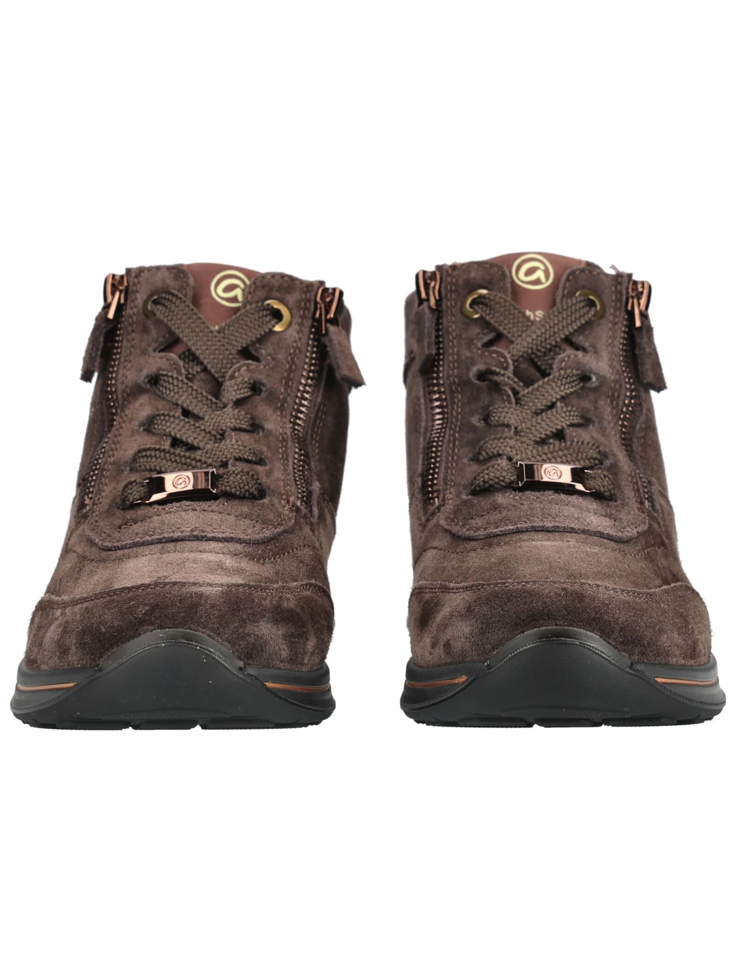 Baskets hautes ARA en marron
