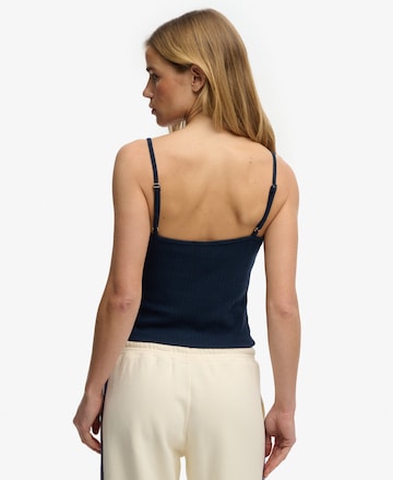 Superdry & Co Top 'Athletic Essentials' in Blauw