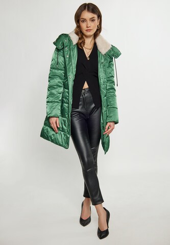 faina Winter Coat in Green