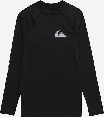 QUIKSILVER Funktionsskjorte 'EVERYDAY' i sort: forside