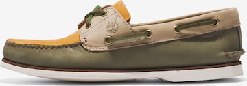 TIMBERLAND - Mocasines en verde: frente