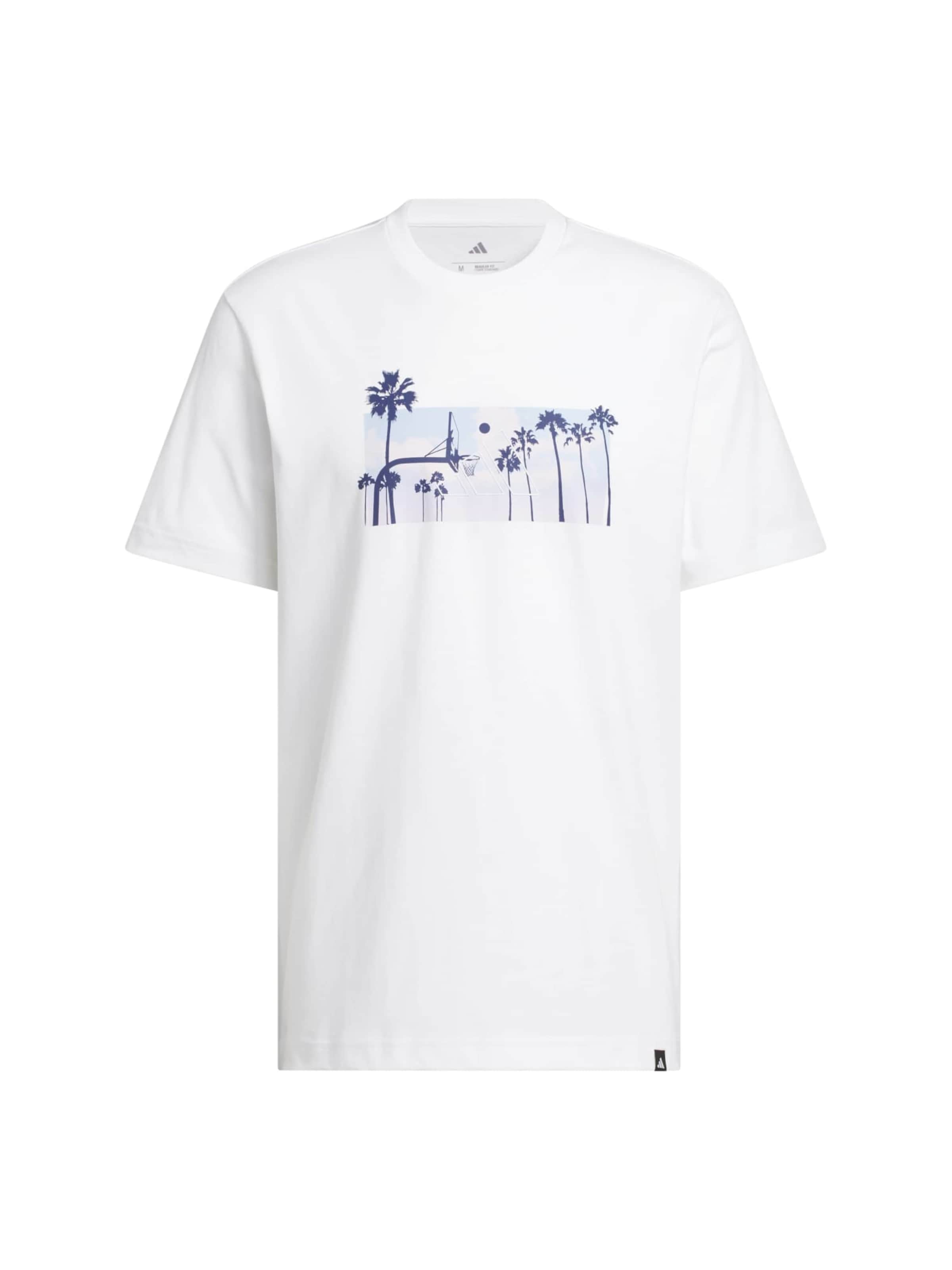 balta ADIDAS SPORTSWEAR Sportiniai marškinėliai 'PHOTORL': priekis