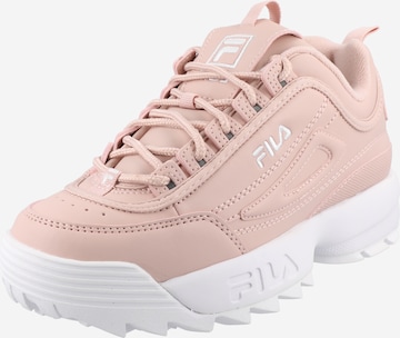 FILA - Zapatillas deportivas bajas 'Disruptor' en rosa: frente