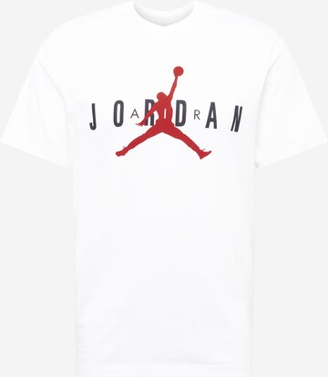 T-Shirt Jordan en blanc : devant