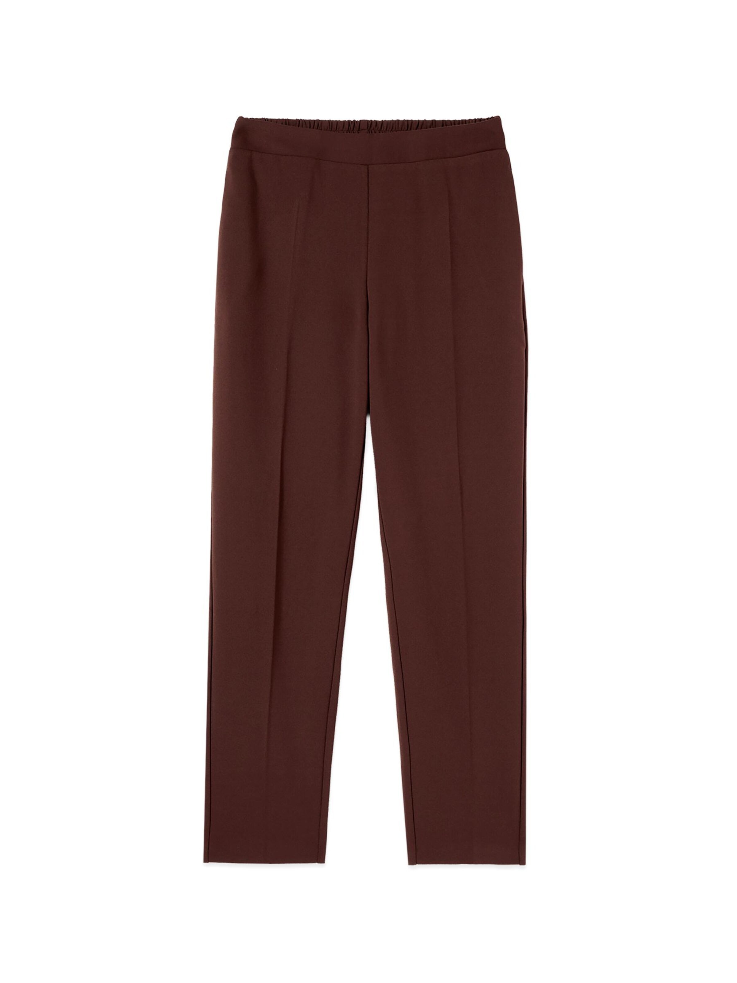 oltre - Skinny Pantalón en marrón: frente