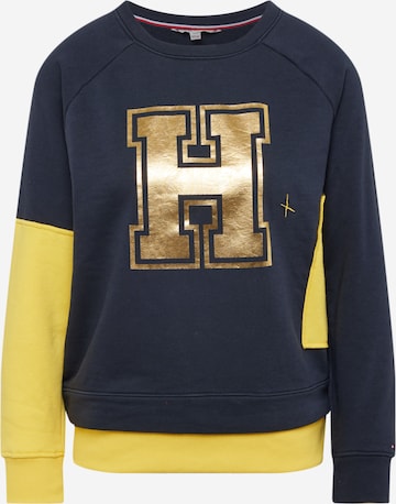 Tommy Jeans Sweatshirt in Blauw: voorkant