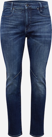 G-Star RAW Slimfit Jeans 'Staq' i blå: framsida