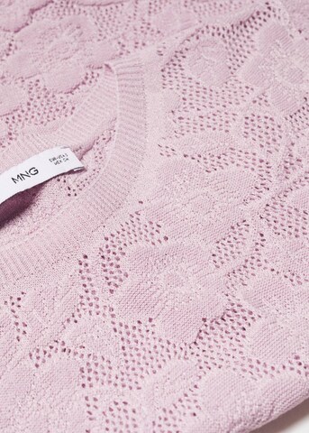 MANGO Pullover 'Flori' in Lila