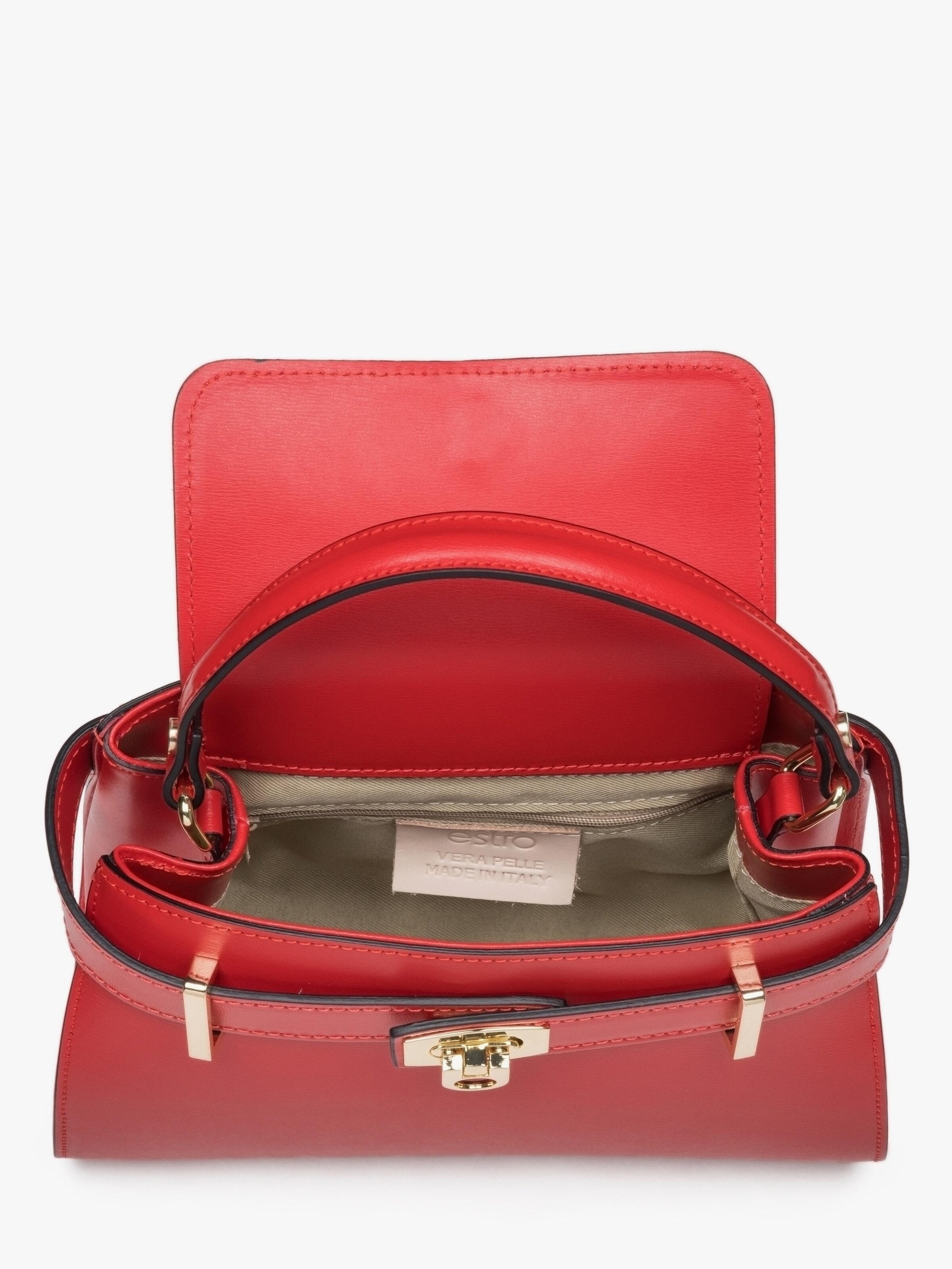 Estro Handtasche '1319'‌‌‌‌‌ in Rot