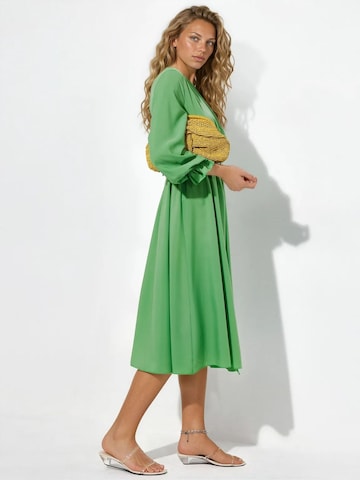 MSN Collection Jurk in Groen