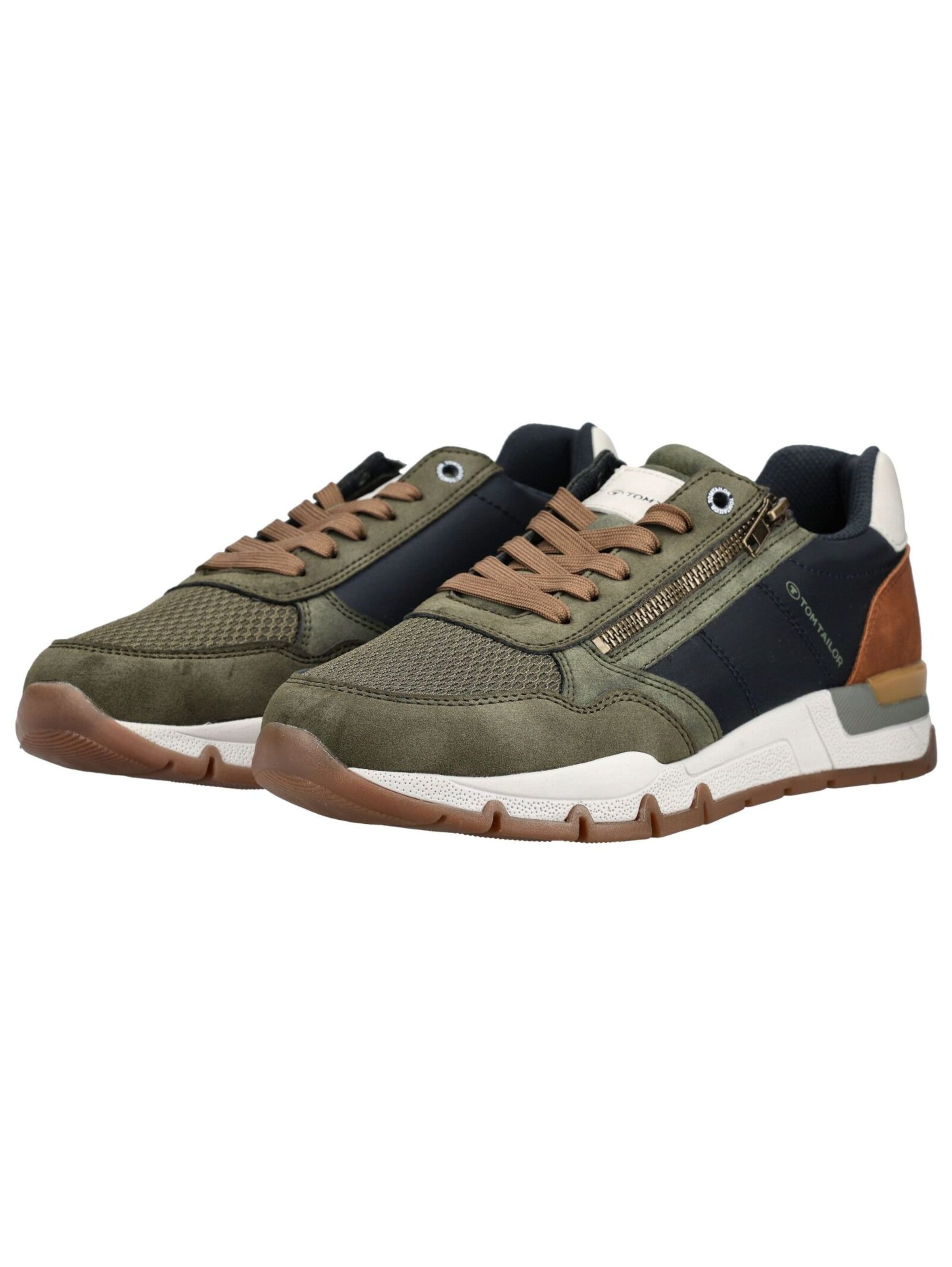 TOM TAILOR Sneakers in Green