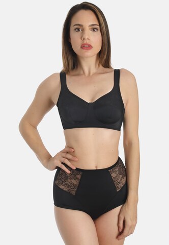 Soutien-gorge sassa en noir : devant