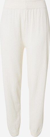 WAL G. - Tapered Pantalón 'JASMINE' en blanco: frente