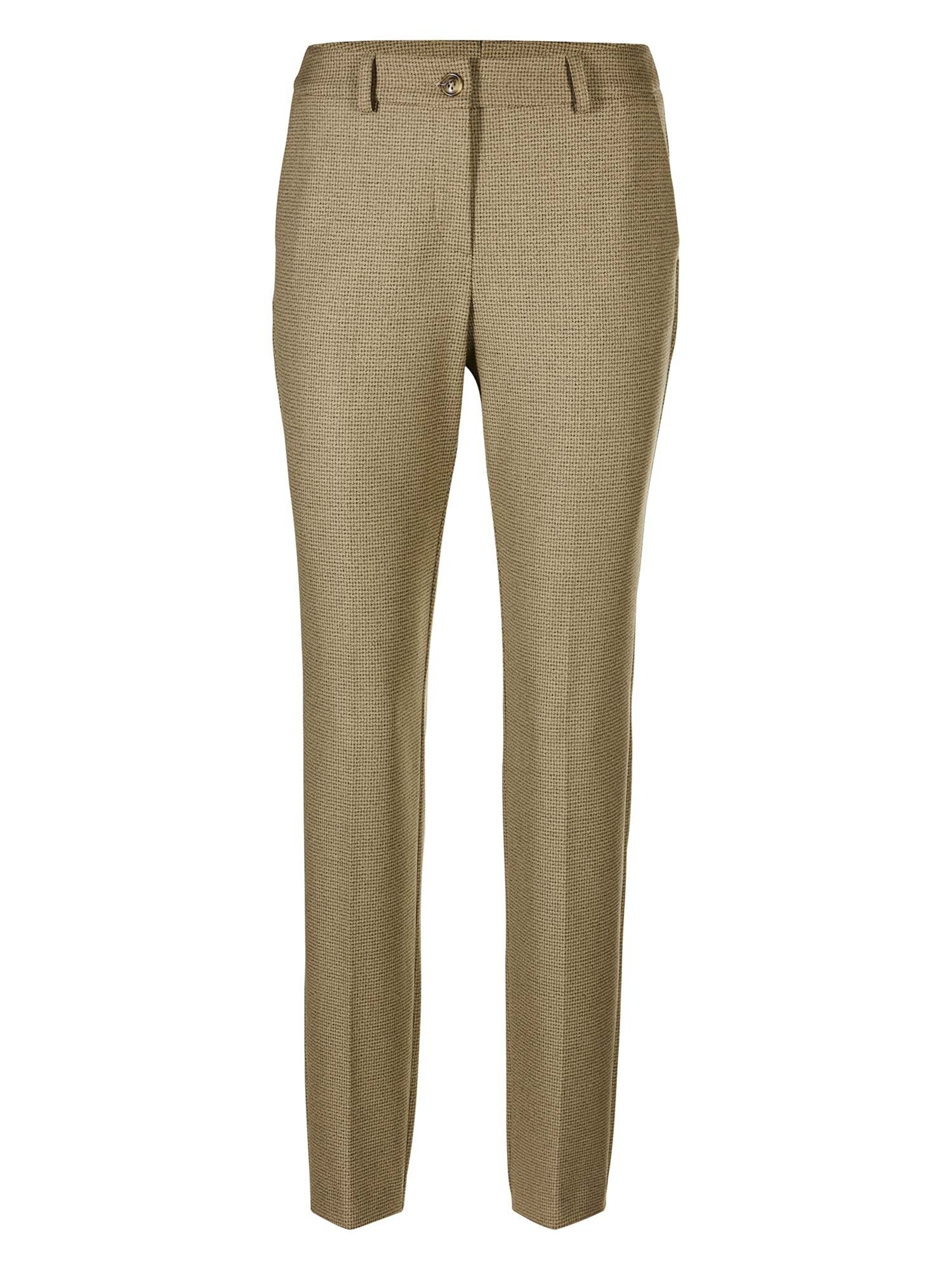 Regular Pantalon chino MADELEINE en beige : devant