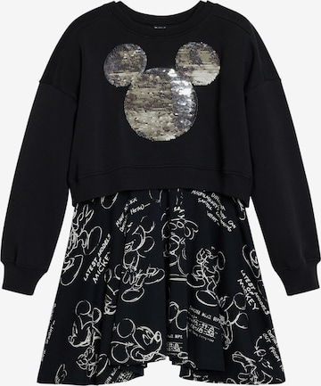 juoda Desigual Suknelė 'Mickey™ ': priekis