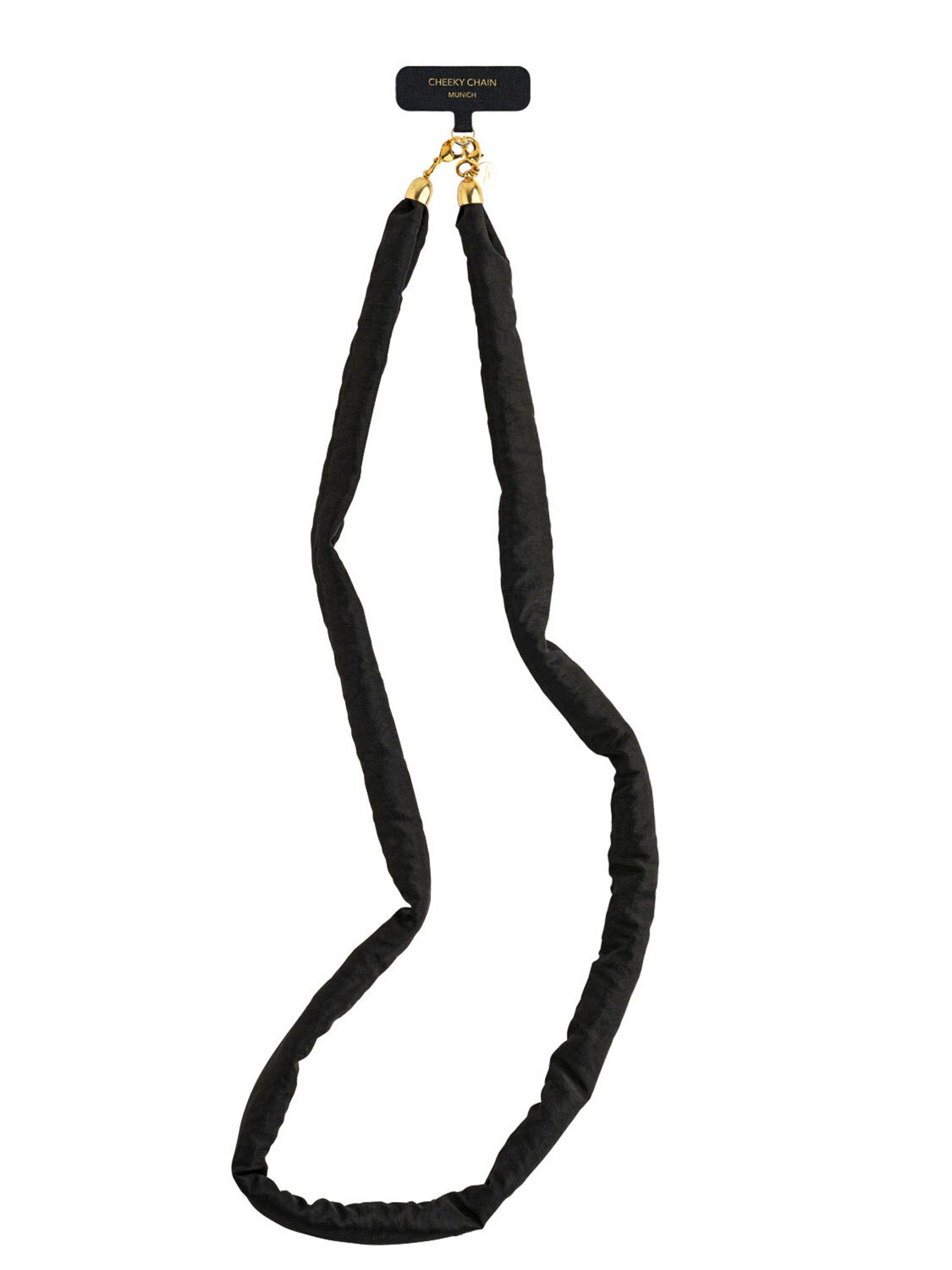 Cheeky Chain Munich Smartphonehoesje 'Tony' in Zwart: voorkant