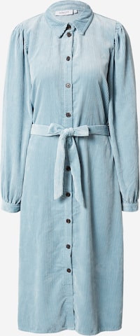 MSCH COPENHAGEN Košilové šaty 'Livia' – modrá: přední strana