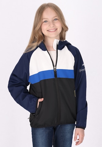 Schmuddelwedda Between-season jacket 'Anorak' in Blue: front