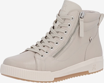 Bottines Rieker en beige : devant