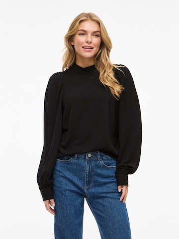 VILA Blouse 'PALLAS ' in Zwart: voorkant