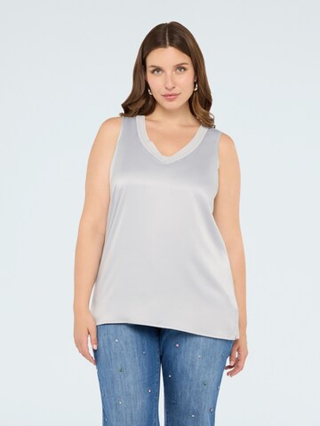 Fiorella Rubino Top in Grijs