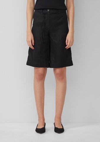 s.Oliver Loose fit Pants in Black: front