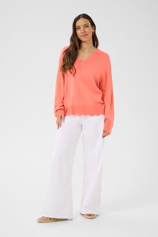 Cream Pullover 'Villea' i pink