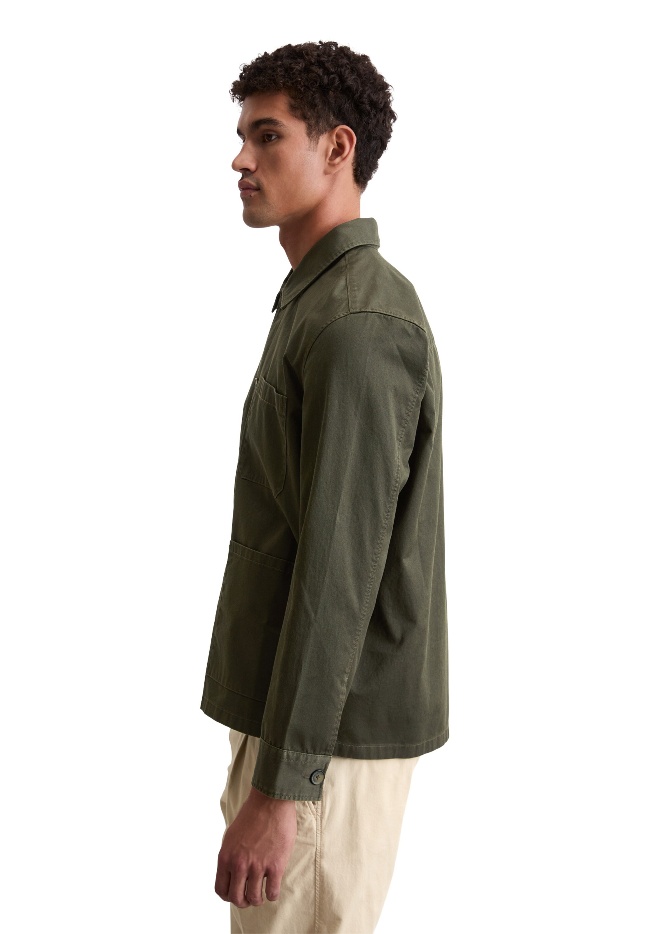 Marc O'Polo Regular fit Button Up Shirt in Green
