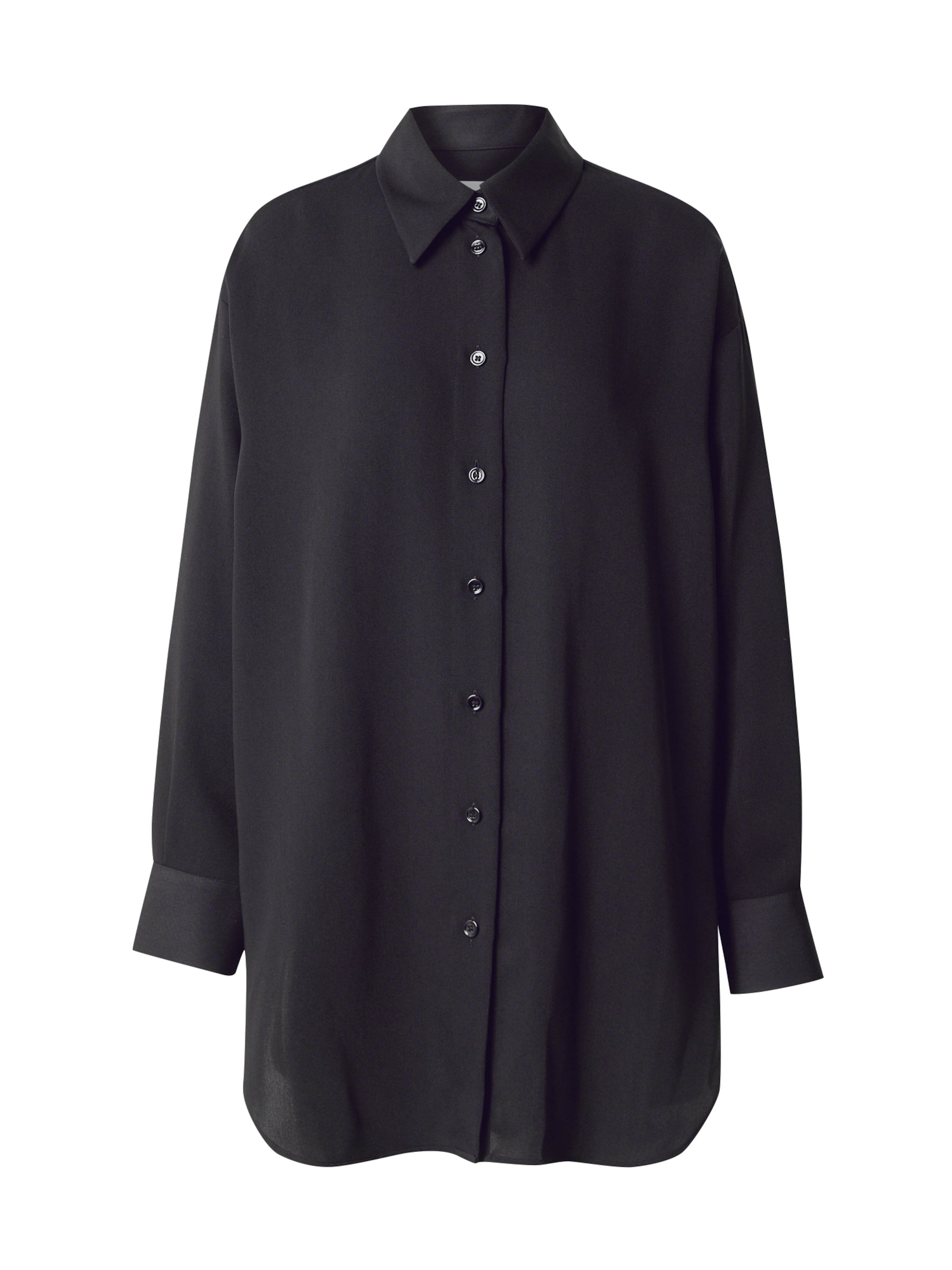 SEIDENSTICKER Μπλούζα σε μαύρο: μπροστά