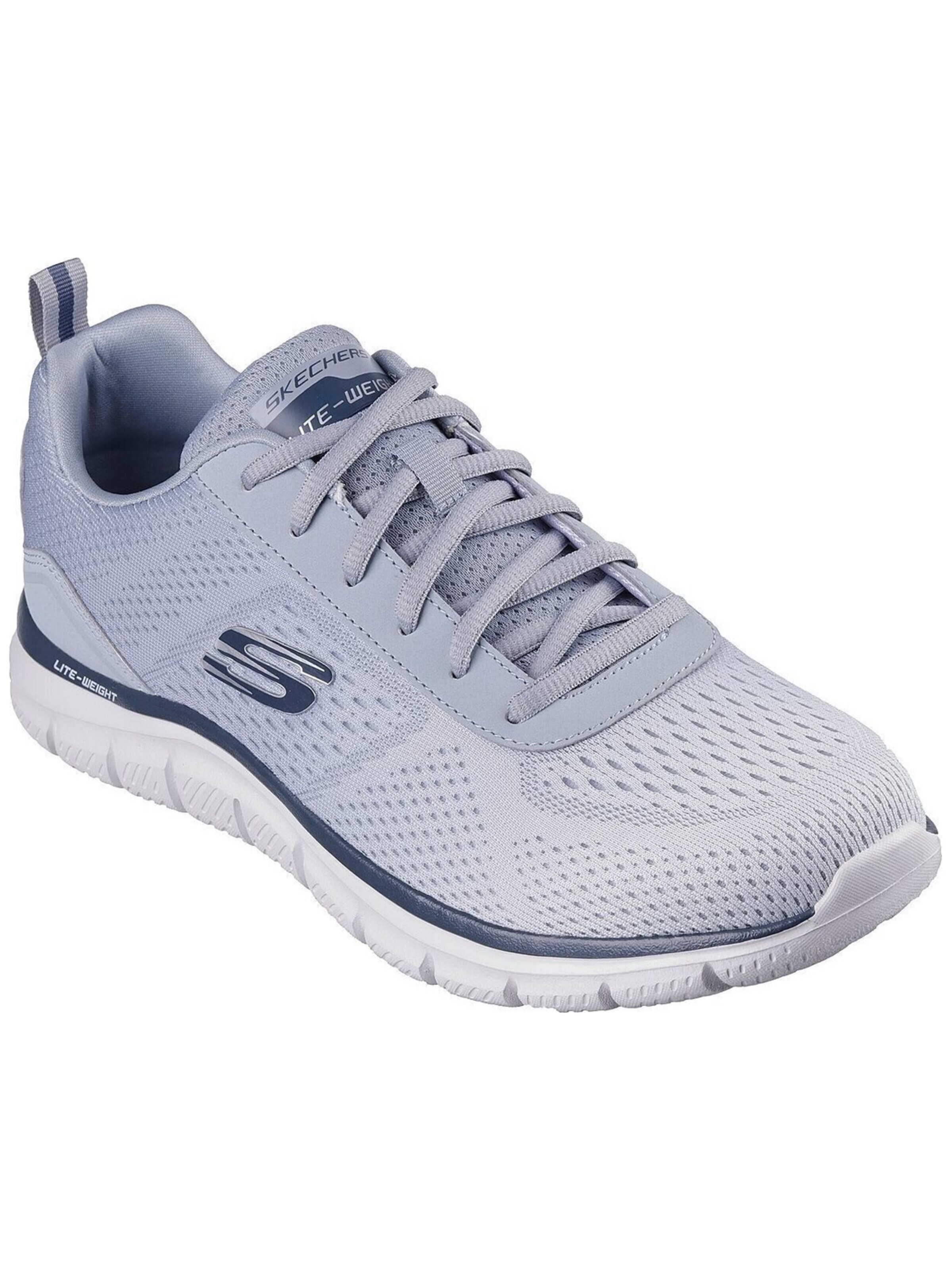 SKECHERS - Zapatillas deportivas bajas 'Track - Ripkent' en gris: frente