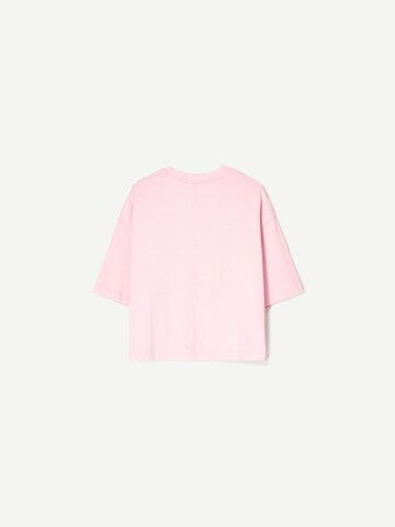 T-shirt Bershka en rose