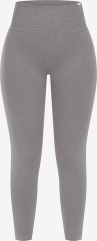 Pantalon de sport Smilodox en gris : devant