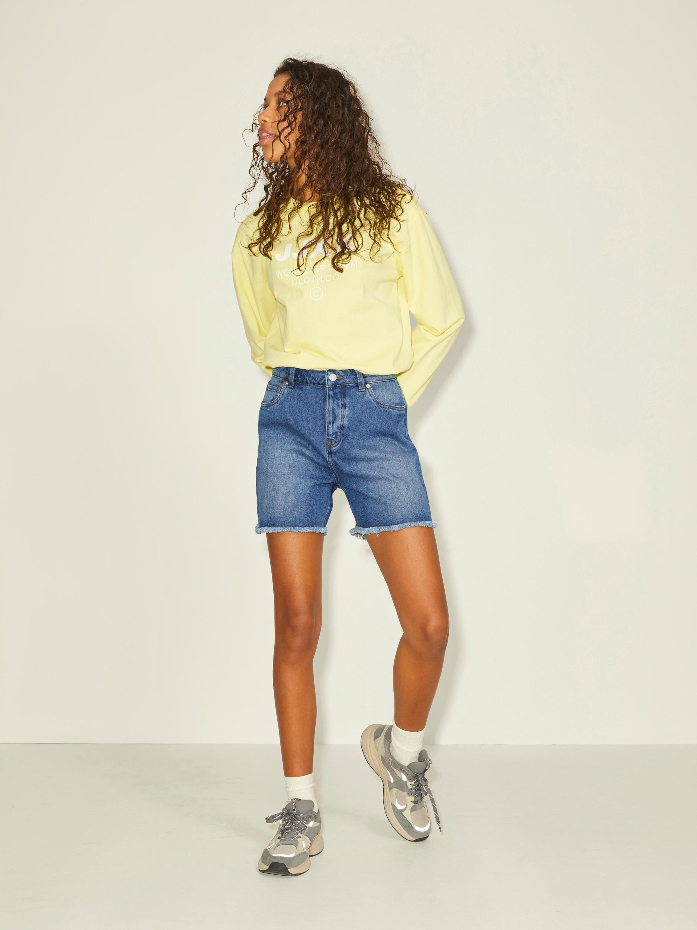 Frauen Jeans JJXX Schorts 'Mica' in Blau - AX34141 Frauen Jeans JJXX Schorts 'Mica' in Blau - AX34141