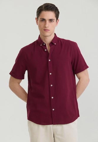 Felix Hardy Regular Fit Forretningsskjorte i rød: forside