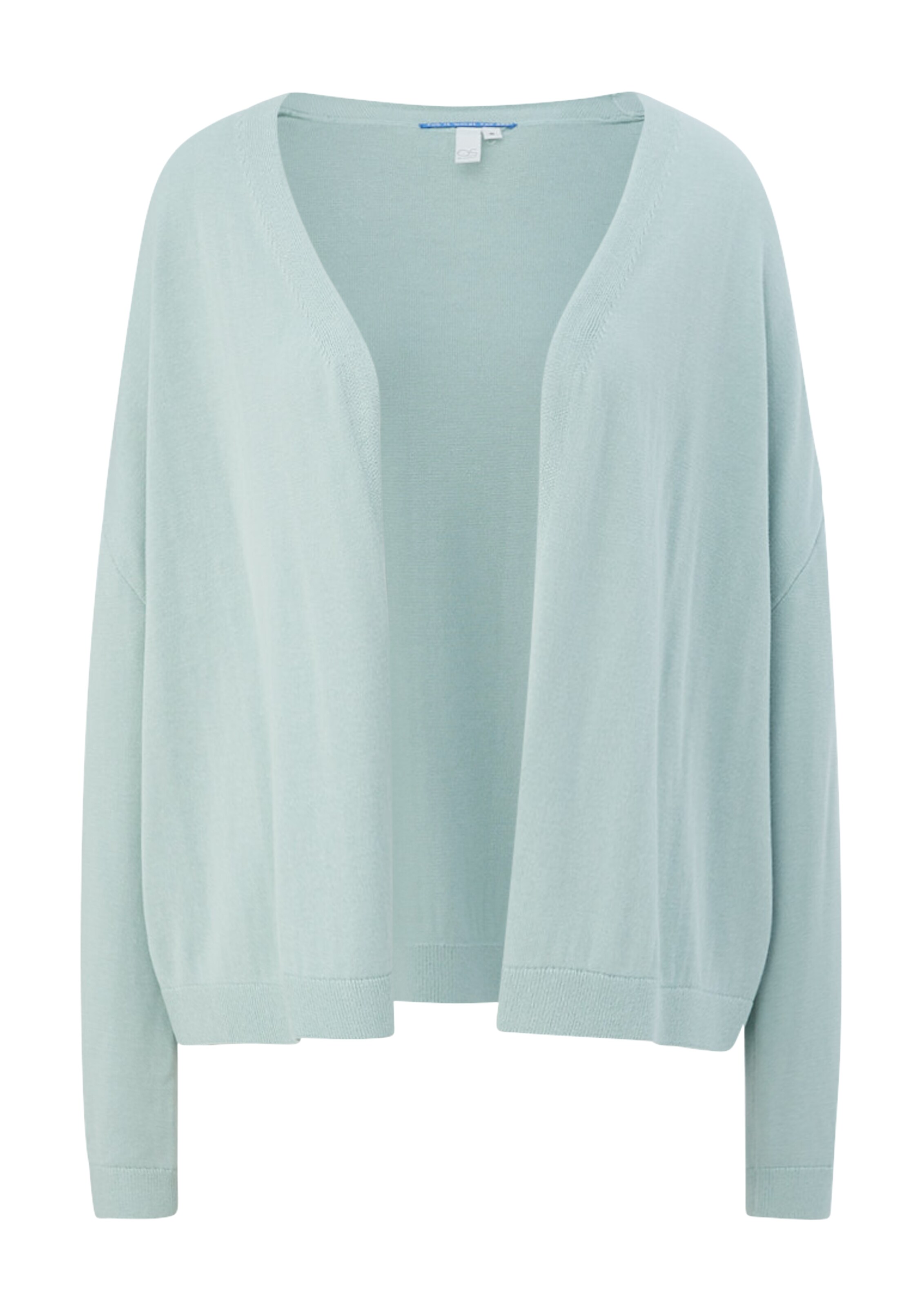 QS Strickjacke in Blau: Vorderseite