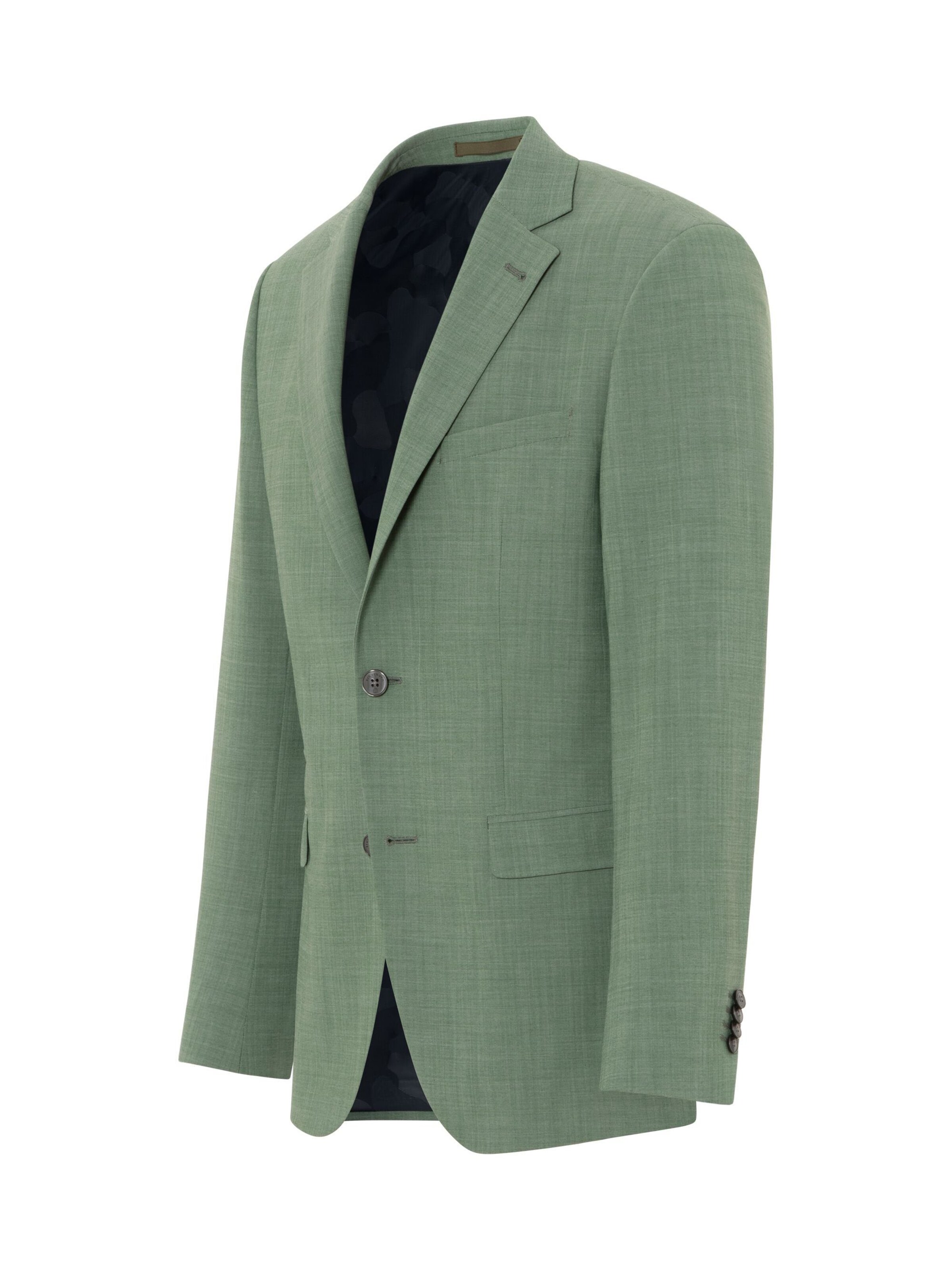 BENVENUTO Slim Fit Sakko 'Salvi' in Grün