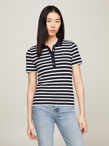 T-shirt TOMMY HILFIGER en bleu : devant