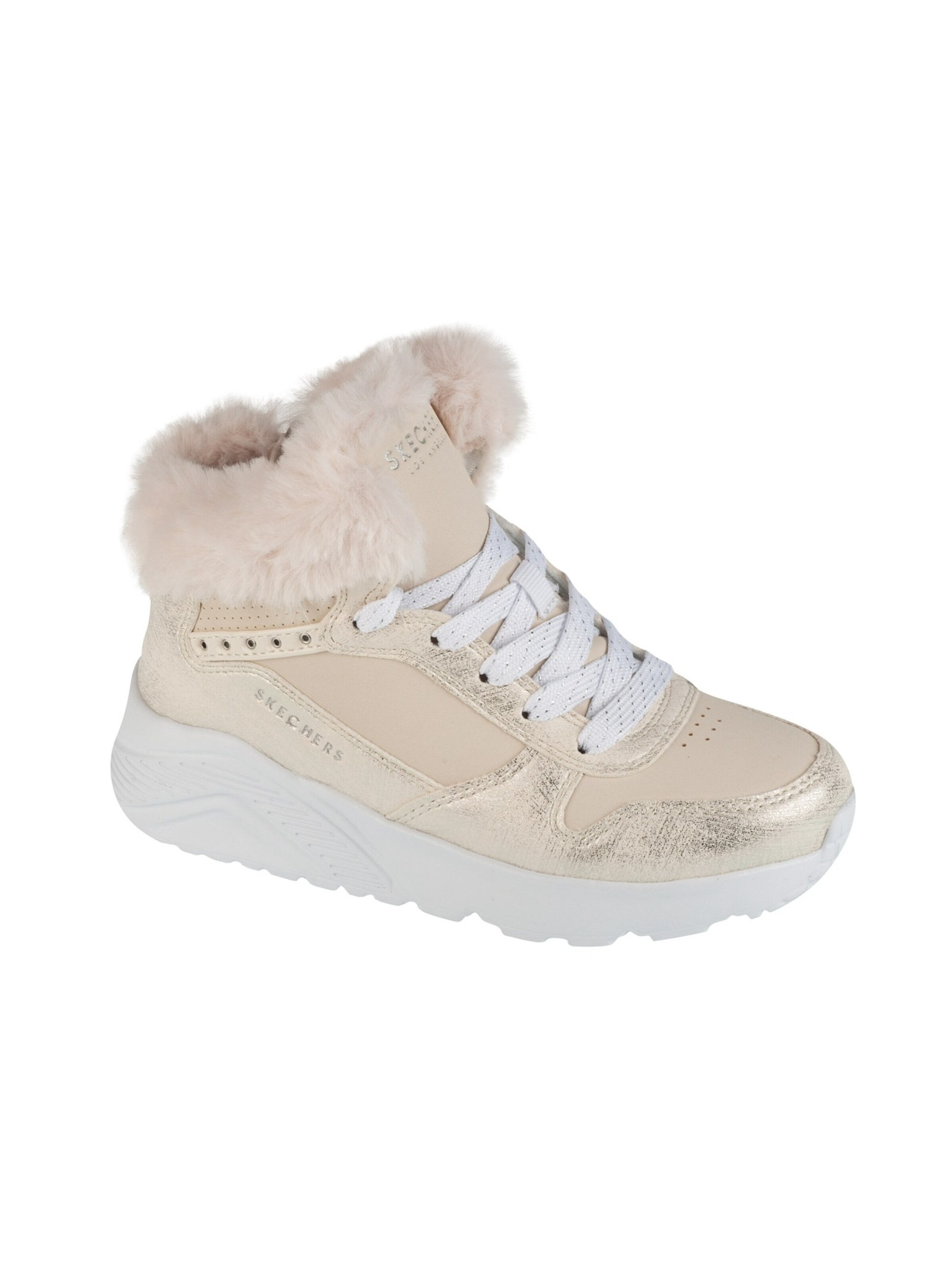 SKECHERS Sneakers 'Skechers Uno Lite' in Beige: voorkant