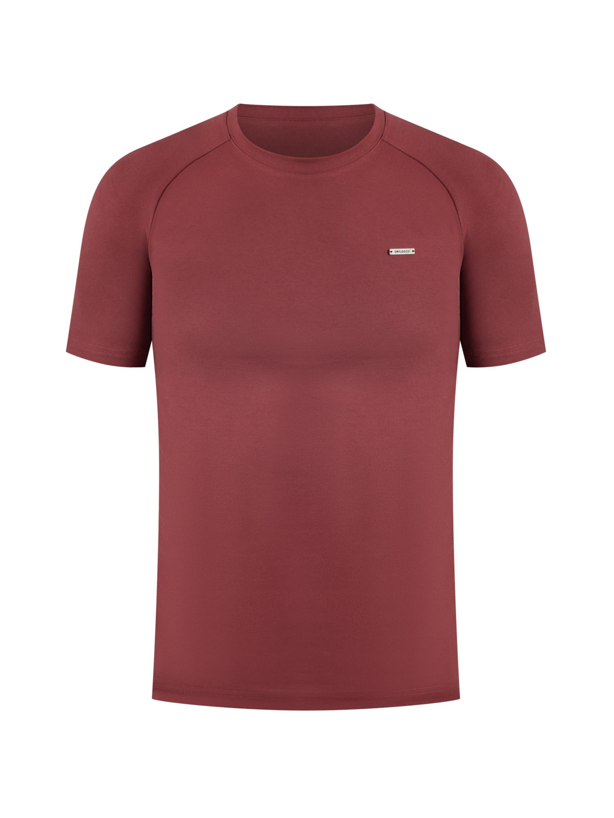 T-Shirt 'Thilo' Smilodox en rouge : devant