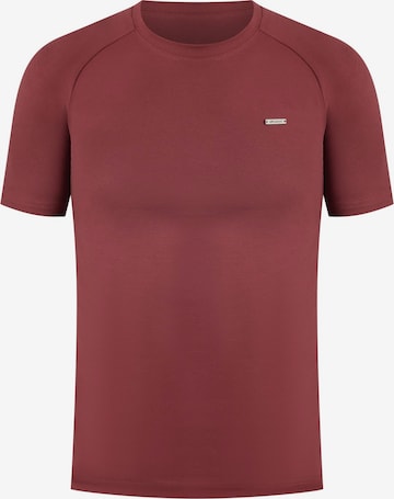 Smilodox Shirt 'Thilo' in Rood: voorkant