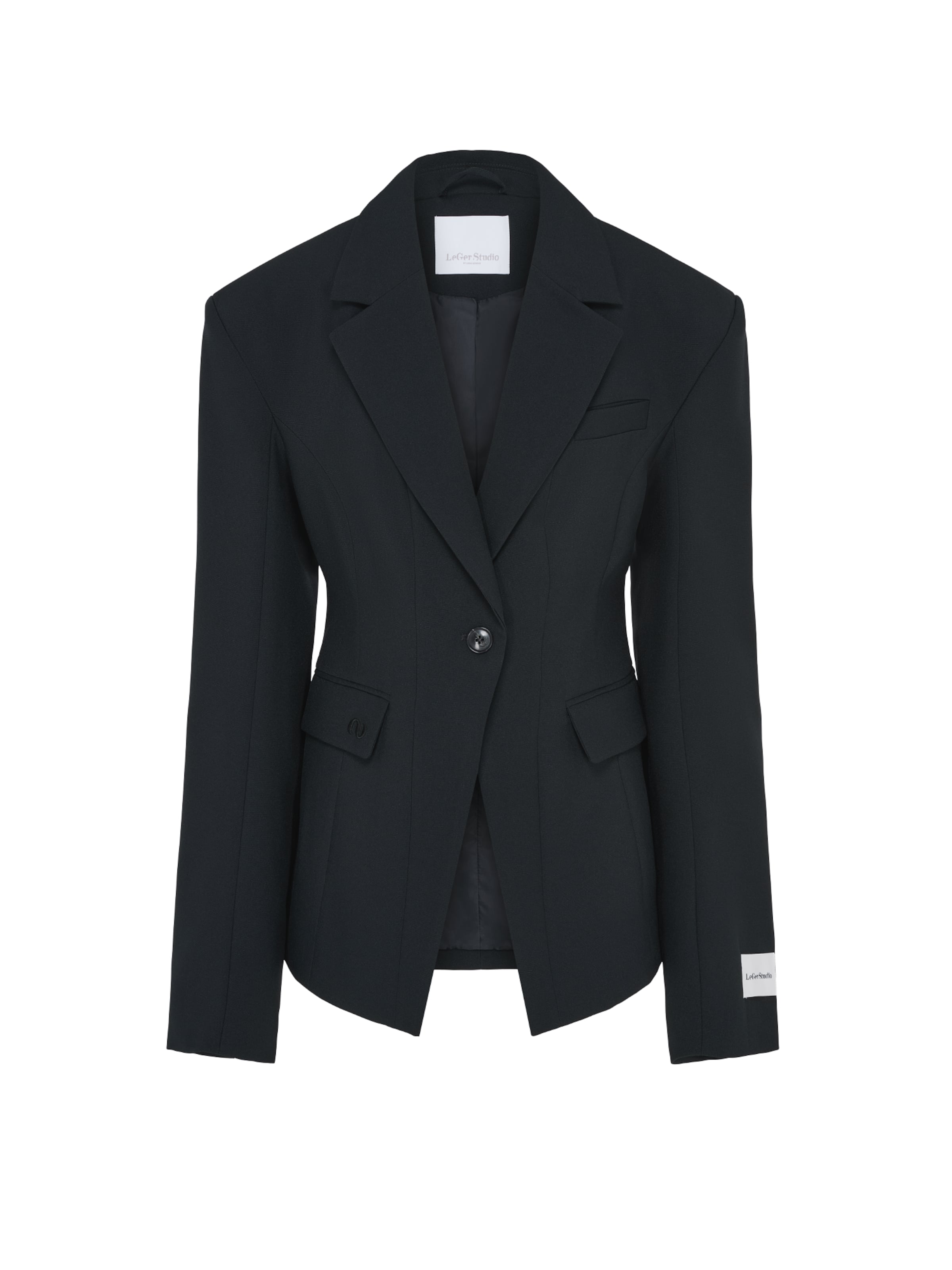 LeGer Studio Blazer 'Janique' in Black: front