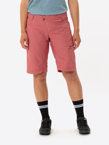 VAUDE Regular Sportbroek 'Tamaro II' in Rood: voorkant