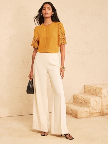Camicia da donna di love & roses in giallo