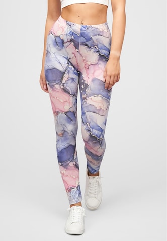Cloud5ive Skinny Leggings in Pink: front