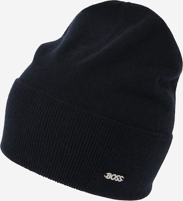 Bonnet 'Lari' BOSS en bleu : devant