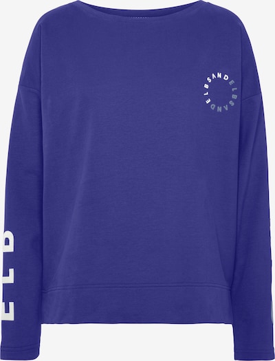 Elbsand Sweatshirt in indigo / weiß, Produktansicht