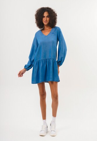 FRESHLIONS Shirt dress 'Bonnie' in Blue