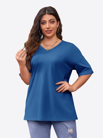 Imily Bela Shirts i blå: forside